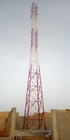 50-metrowa wieża anteny mikrofalowej ze statywem, samonośna wieża komunikacyjna