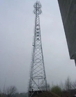 Ocynkowana samonośna wieża telekomunikacyjna Kątowa stal Q345 Q235