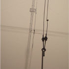 Rurowa ocynkowana ogniowo wieża z drutu ocynkowanego o długości 40 m Konfigurowalna konstrukcja stalowa