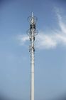 Rurowa wieża telekomunikacyjna 36M 4 sekcje Powierzchnia ślizgowa ocynkowana