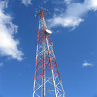 15-metrowa ocynkowana stalowa wieża telekomunikacyjna CDMA;
