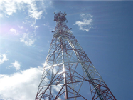 Antena samonośna 4g 4-nożna wieża 80m