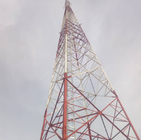 3 noga 4 noga kątowa stalowa wieża telekomunikacyjna ocynkowana stal nierdzewna 49m