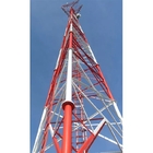 15m 3 nogi ocynkowana kratowa wieża transmisyjna Q235 Wieże telekomunikacyjne