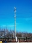 Prosta konstrukcja Wieża komunikacyjna Monopole Wygodna instalacja i użytkowanie