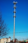 Podłącz antenę komunikacyjną z pojedynczą rurą Monopole Wieża ocynkowana ogniowo