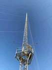 Q235 ocynkowana kątowa stalowa mobilna wieża komórkowa 4 nogi Radio TV Sprzęt do nadawania