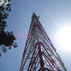 Samonośna trójkątna krata kątowa transmisyjna Stalowa wieża Mocne cynkowanie ogniowe