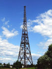 Kątowa stalowa antena mobilna 5g Wieża telekomunikacyjna