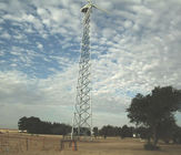 60m 36m / s Wieża antenowa z anteną satelitarną