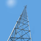 Elektryczna konstrukcja stalowa 25-metrowa wieża z odciągami