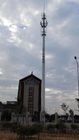 100M wielokątna mobilna wieża komunikacyjna Q345B