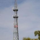 Ocynkowany kąt 4 nogi Rurowa samonośna stalowa wieża telekomunikacyjna 36m / S