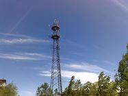 Samonośna 3-nożna stalowa ocynkowana rura kratowa 4g gsm antena telewizyjna wieża radiowa telekomunikacyjna;