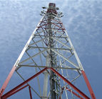 3-nożna krata 60 stopni Telecom Hdg kątowa stalowa wieża
