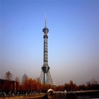 100m ocynkowana wieża telewizyjna ocynkowana ogniowo do projektu telekomunikacyjnego