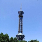 Stalowa krata 15-metrowa wieża telekomunikacyjna z anteną komórkową