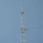 Ocynkowana wieża ze stali kratowej Bts Gsm Kuchenka mikrofalowa 90 M Antena 35 m 3 nogi