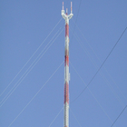 Ocynkowana ogniowo 40-metrowa rurowa wieża antenowa z odciągiem
