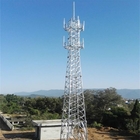 Telekomunikacyjna wolnostojąca wieża kratowa na 4 nogach