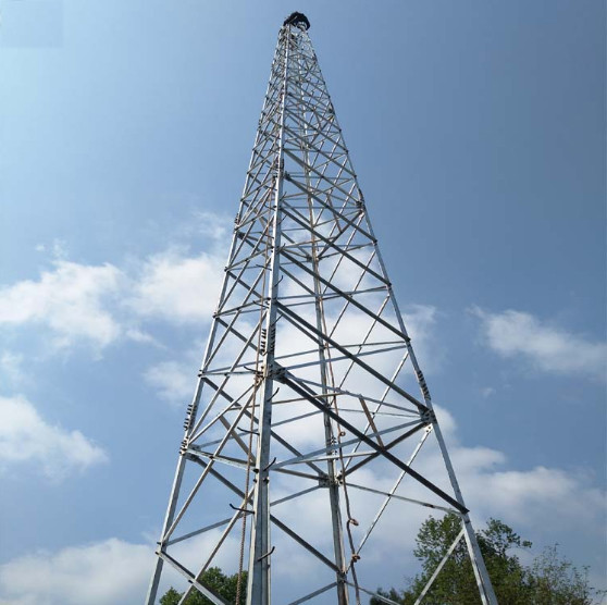 50m wielokątna wieża odgromowa Q345B