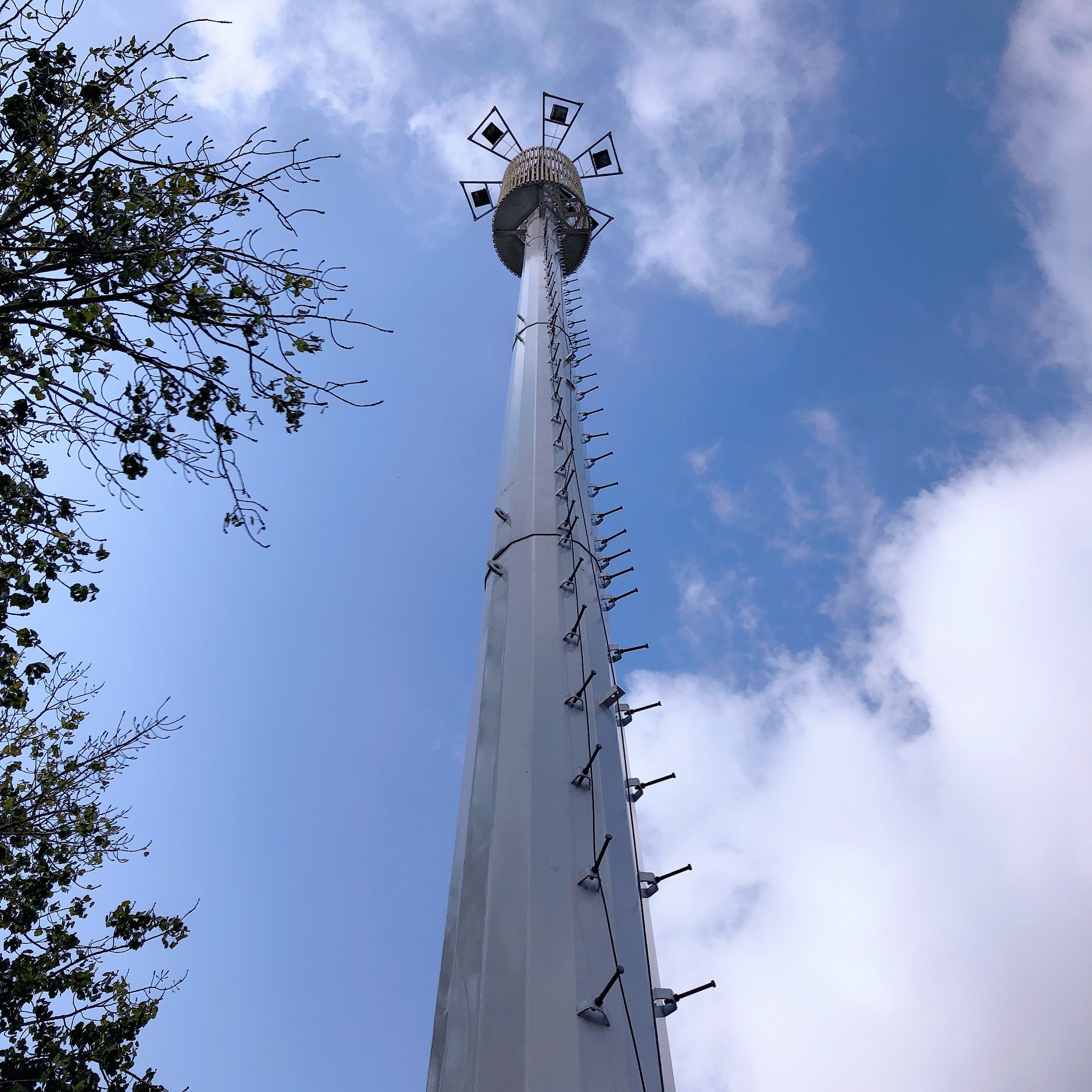 Środowiskowa wieża telefoniczna Monopole Bionic Tree Mobile Cell Tower 30m / S